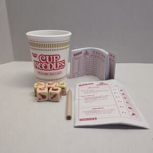 Yahtzee Cup of Noodles Dice Game Family Fun